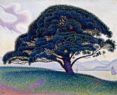 Die Bonaventure-Kiefer, 1893 von Paul Signac